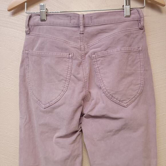 We The Free Corduroy Pants Size 24 Used Lavender Skinny Purple Womens Sun Chaser - Picture 13 of 13